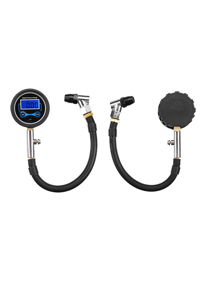 Generic Digital LCD Tyre Air Pump Pressure Gauge Tester  - Image 3