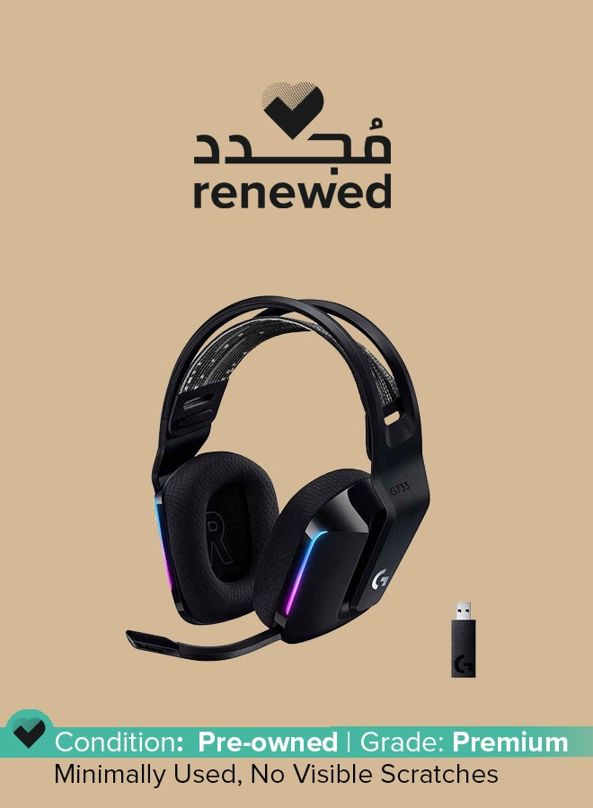 Logitech Renewed - G733 Lightspeed Wireless Gaming Headset Suspension Headband - Image 1