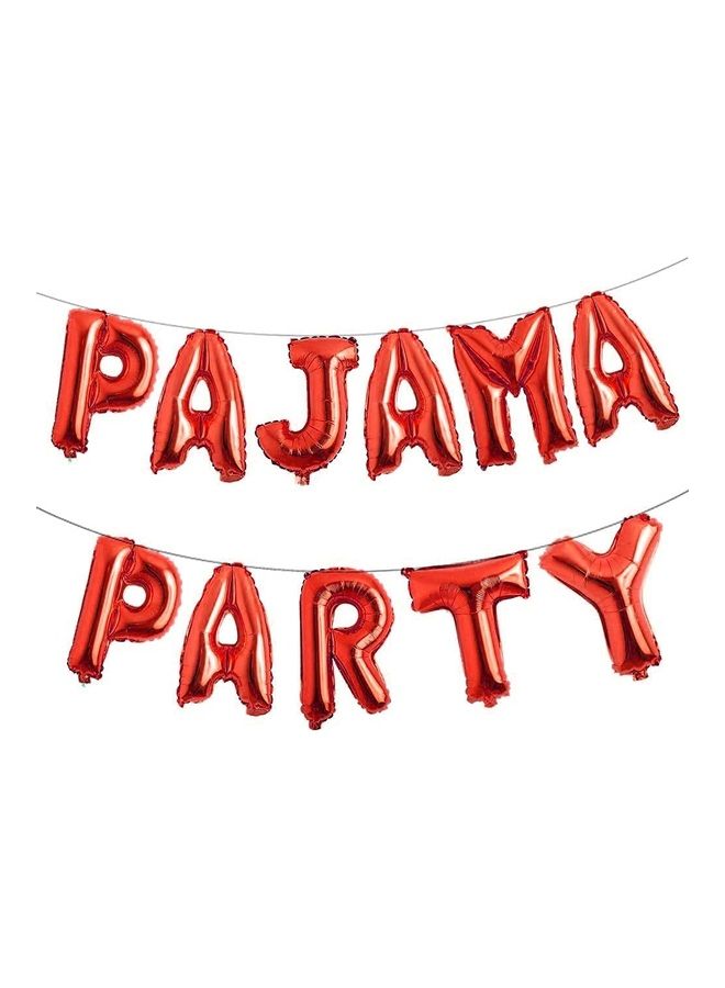 بارتي تايم مجموعة بالونات من القصدير على شكل حفلات المبيت