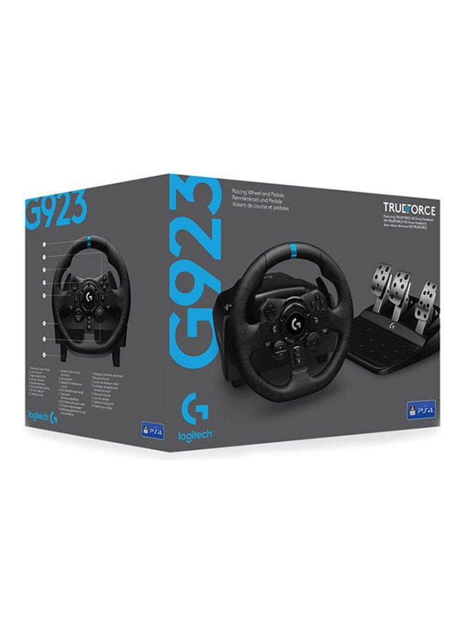 لوجيتيك عجلة سباق ودواسات لجهاز بلايستيشن 4/ بلايستيشن 5 وجهاز الكمبيوتر طراز G923 - Image 2