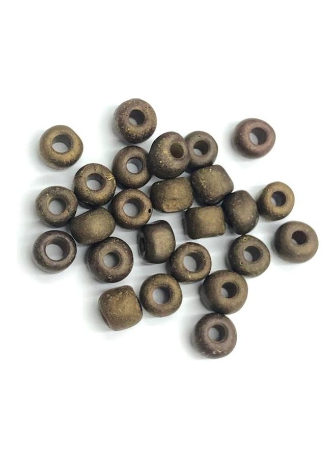 خرز دائري من الزجاج 0.4سم - Image 3