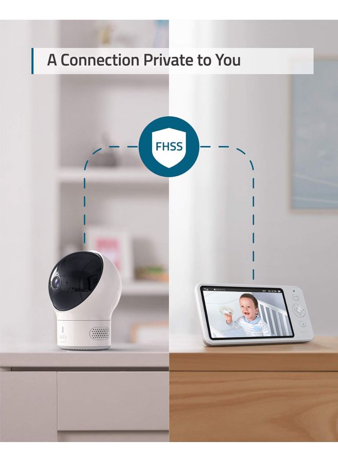 2-Piece Baby Video Monitor And Camera Set