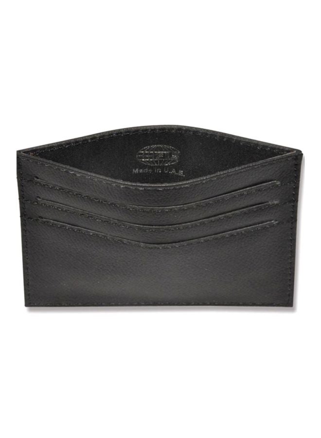 FIS 2 Sides Opening PU Slim Card Holder Black  - Image 2