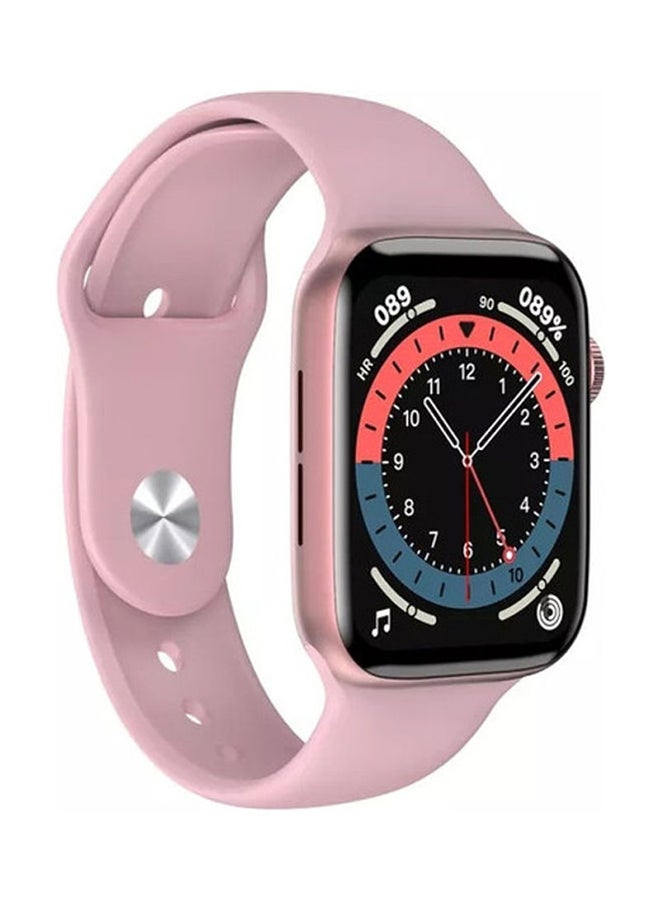 ساعة يد ذكية HW22 بشاشة كاملة من السلسلة 6 وردي - Image 3