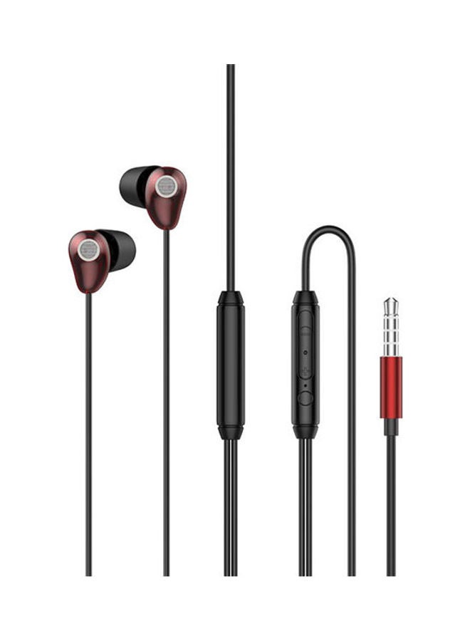 لافينتو سماعة أذن للنوم مزودة بميكروفون قياس 3.5 مم مع التحكم في مستوى الصوت أحمر - Image 1