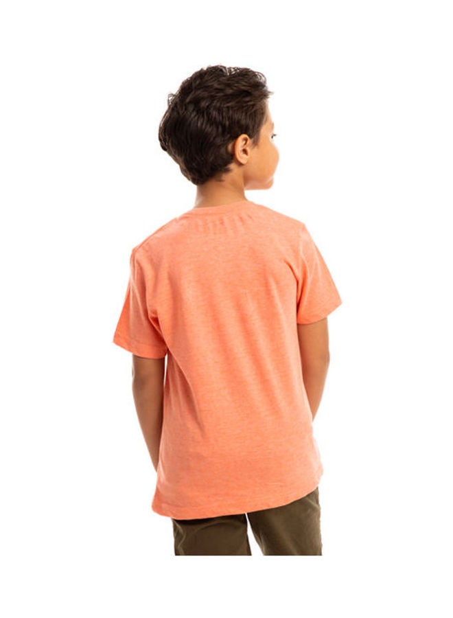 Andora Smart And Stylish Addition To Your Wardrobe T-Shirt Orange - Image 3