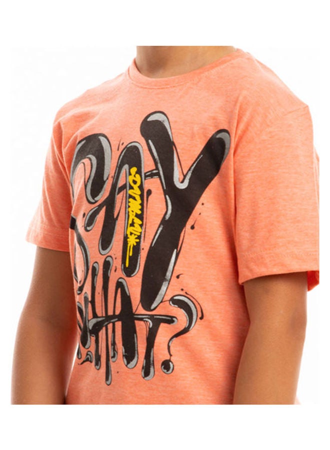 Andora Smart And Stylish Addition To Your Wardrobe T-Shirt Orange - Image 4