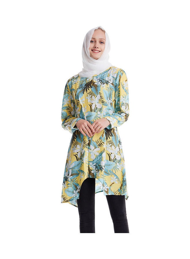 بدلة قطنية مطبوعة من قطعتين  - Image 1