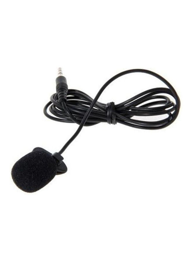 Generic 3.5Mm Mini Portable Tie Microphone Mic With Clip 457868500012779090 BLack  - Image 2