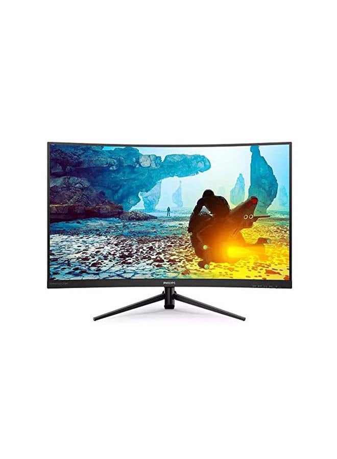 Philips - 27-inch curved gaming monitor, 272M8CZ, FHD with VA panel, 165 Hz refresh rate, 1ms response rate, AMD FreeSync, DisplayPort/HDMI  connectivity Black - Image 1