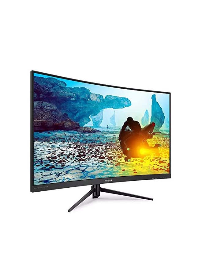 Philips - 27-inch curved gaming monitor, 272M8CZ, FHD with VA panel, 165 Hz refresh rate, 1ms response rate, AMD FreeSync, DisplayPort/HDMI  connectivity Black - Image 1