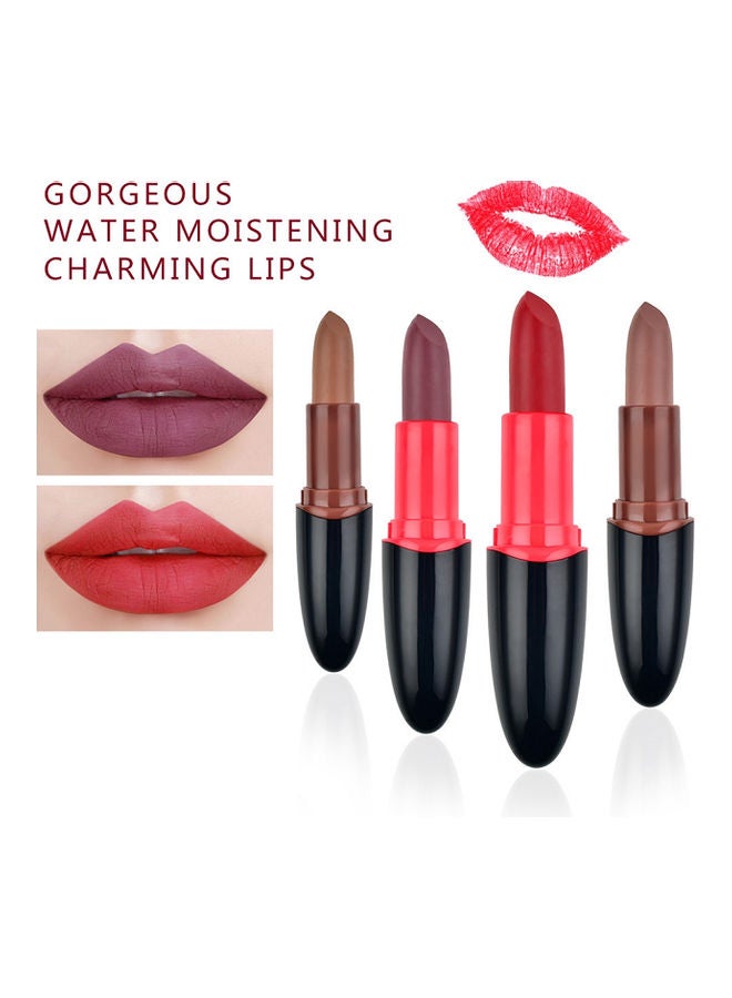 TEAYASON 4-Pack Waterproof Matte Lipstick Multicolour - Image 3