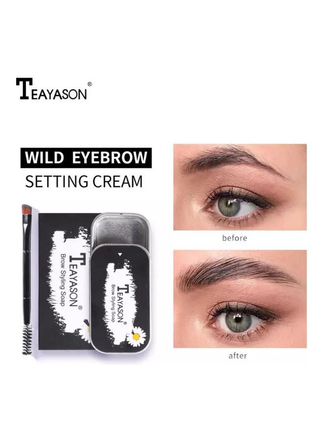 TEAYASON Styling Soap Eyebrow Gel With Brush Multicolour  - Image 2
