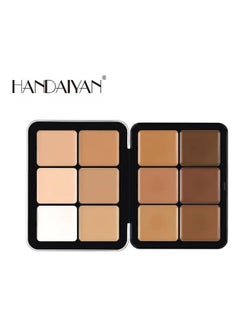 Handaiyan Concealer And Contour Creamy Pro Palette Multicolour  - Image 2