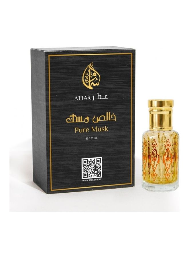 Samawa Pure Musk Attar - Concentrated Perfume Oil For Unisex 12ml 