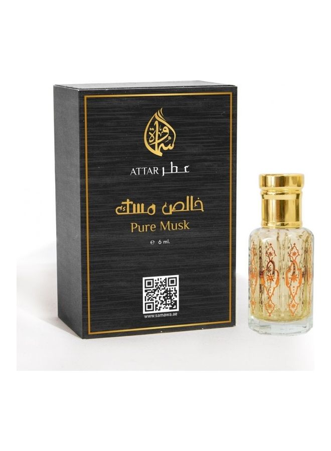 Samawa Pure Musk Attar - Concentrated Perfume Oil For Unisex 6ml 