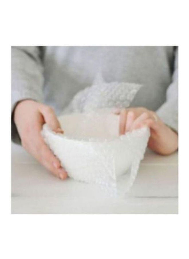 فقاعات هواء للتغليف والحماية أبيض 1متر - Image 2