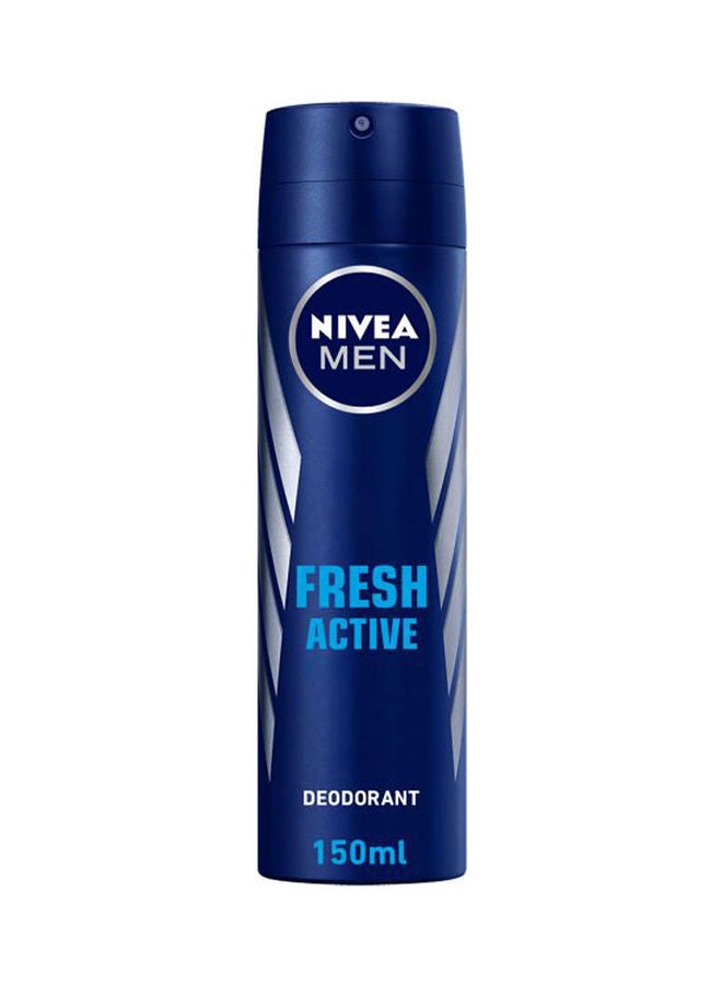 Nivea Fresh Active Deodorant Spray 150ml - Image 1
