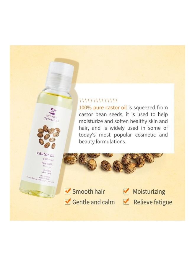 KSD Pure Castor Oil Clear 118ml  - Image 3