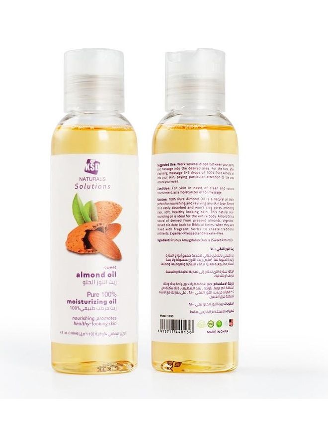 KSD Pure Almond Oil Orange 118ml  - Image 1