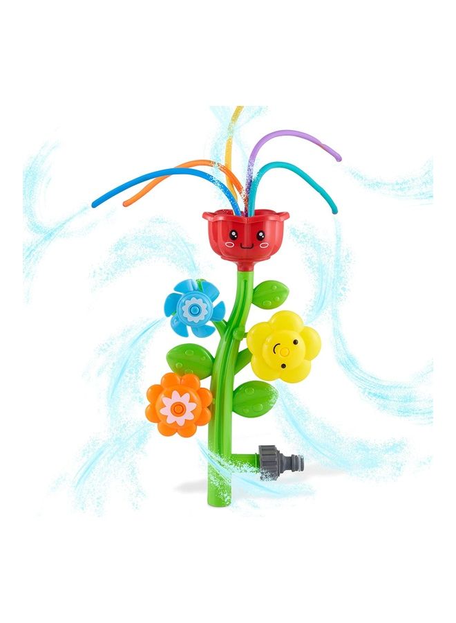 مس تيارا لعبة رشاش ماء بتصميم وردة 29x16x6سم - Image 1