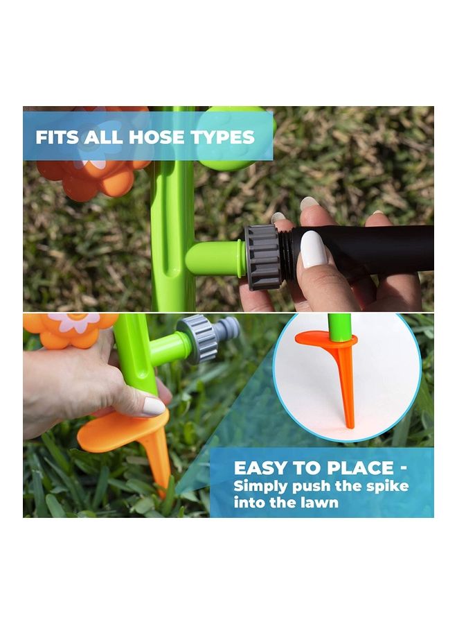 مس تيارا لعبة رشاش ماء بتصميم وردة 29x16x6سم - Image 4