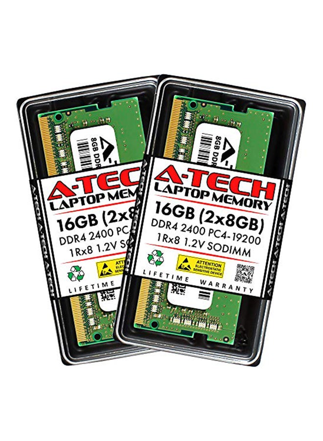 A-TECH - 2-Piece Laptop Notebook Computer RAM Memory Upgrade Kit Green - Image 1