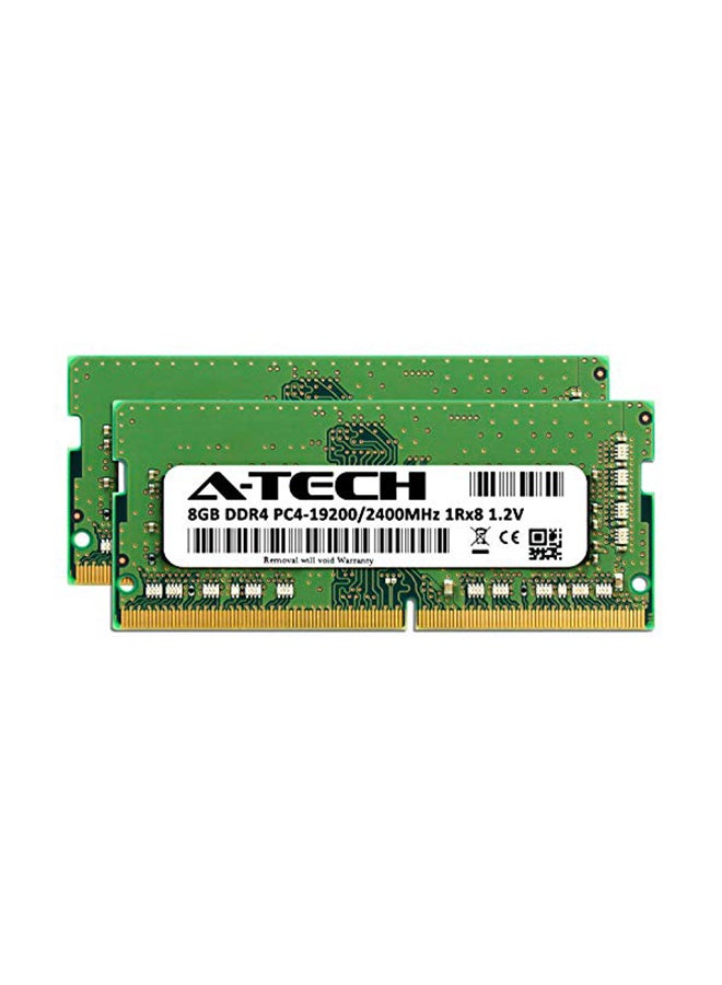 A-TECH - 2-Piece Laptop Notebook Computer RAM Memory Upgrade Kit Green - Image 1