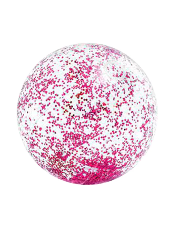 INTEX Transparent Glitter Beach Ball - Assorted 51 cm