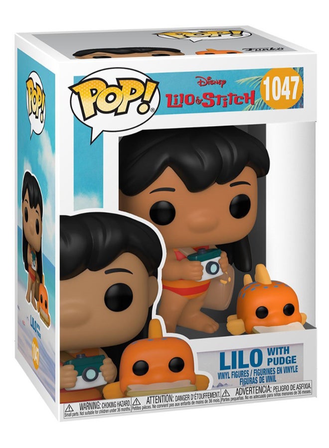 Funko Disney Lilo With Pudge Action Figure 3.75inch  - Image 3