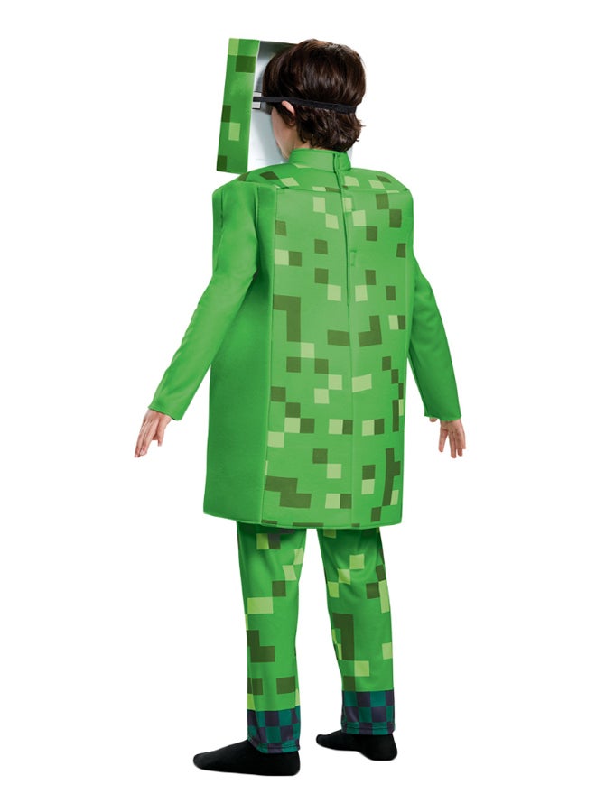 زي تنكري فاخر لشخصية كريبر من لعبة Minecraft L
