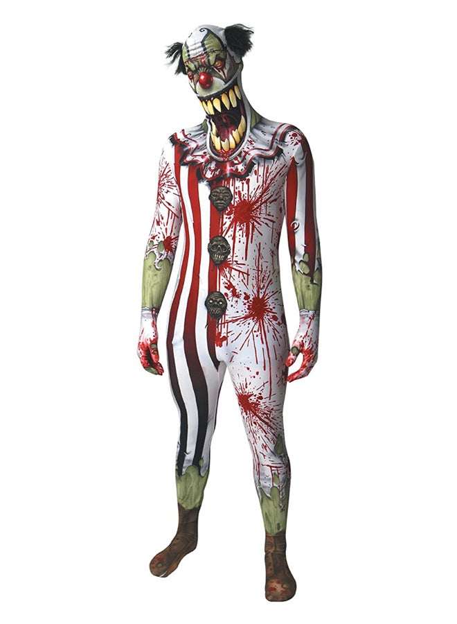 Morphsuits - Zombie Clown Jaw Dropper Costume M - Image 1