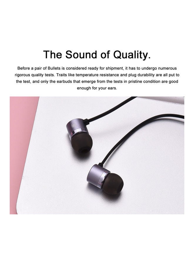 OnePlus - Bullets 2 In-Ear Earphones Black/Purple/Brown - Image 1