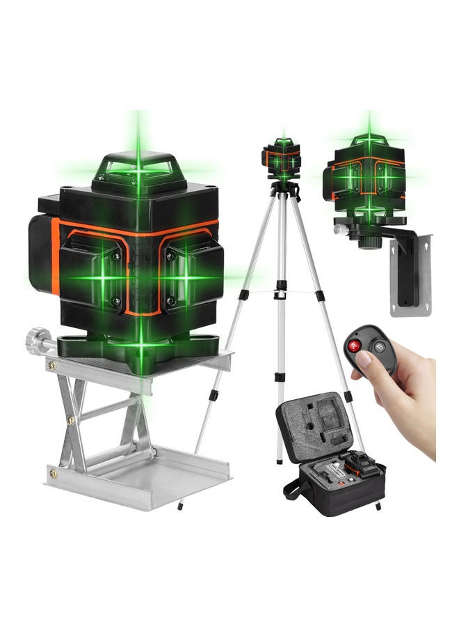 Multifunctional 4D 16 Lines Laser Level Tool Set Multicolour - Image 1