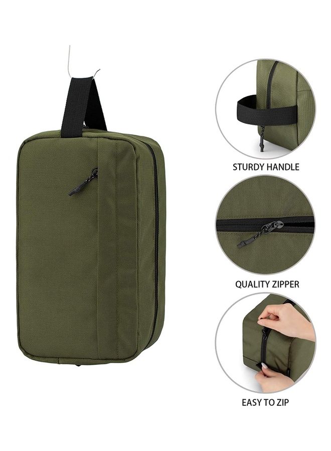 Vorspack Hanging Toiletry Bag Army Green - Image 2