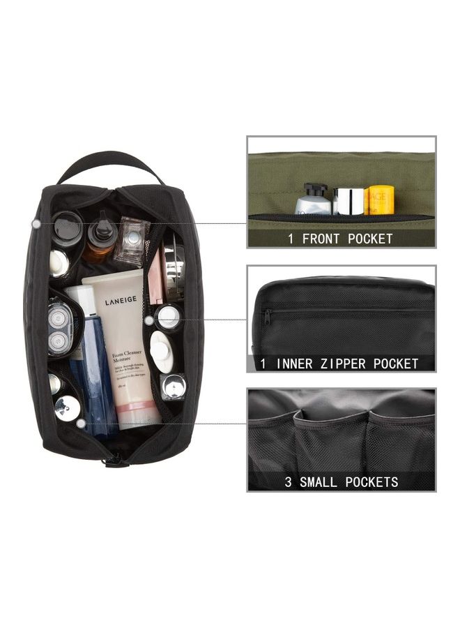 Vorspack Hanging Toiletry Bag Army Green - Image 3