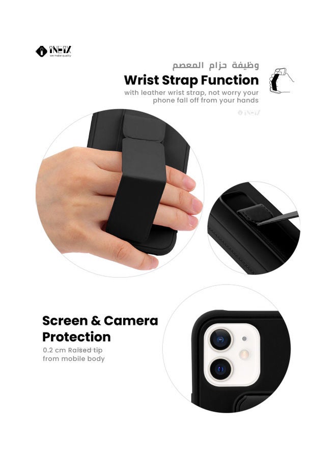INEIX Protective Case Cover For Apple iPhone 12 mini Black - Image 5