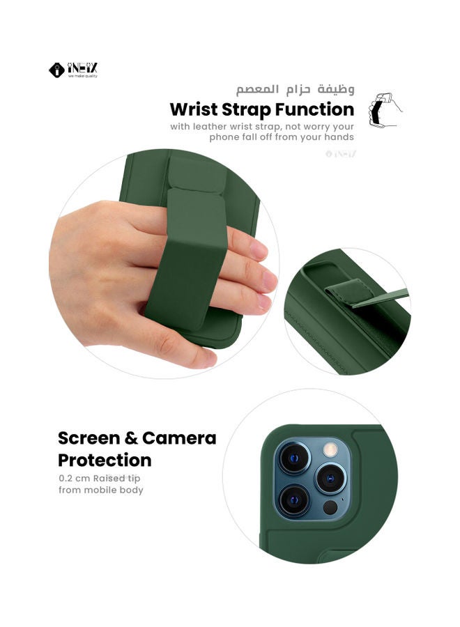 إينيكس غطاء حماية واقٍ لهاتف أبل آيفون 12 برو أخضر - Image 5