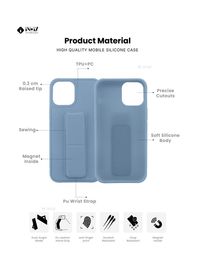 INEIX - Protective Case Cover For Apple iPhone 12 Pro Sky Blue - Image 1