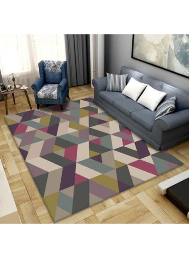 Geometric Pattern Carpet Multicolour