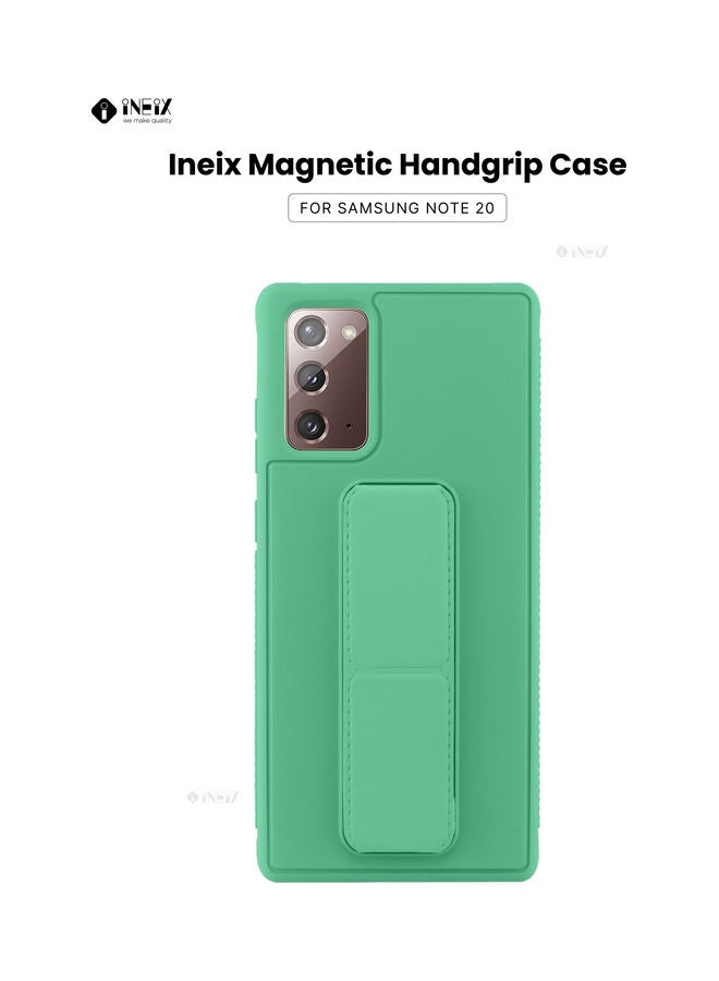 إينيكس غطاء 3 في 1 بحامل يدوي مغناطيسي لهاتف سامسونج جالاكسي نوت 20 أخضر - Image 1