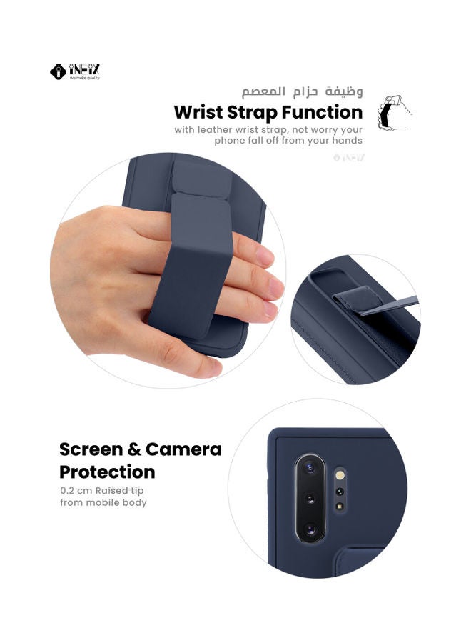 إينيكس غطاء حماية 3 في 1 مزود بمقبض مغناطيسي لهاتف سامسونج جالاكسي نوت 10+ أزرق - Image 5