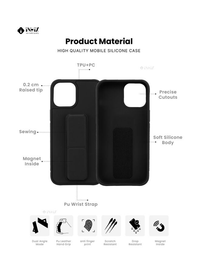 Protective Case Cover For Apple iPhone 12 Black
