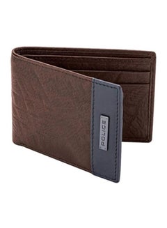 POLICE Tolerance Bi-Fold Wallet Brown/Blue  - Image 1