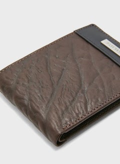POLICE Tolerance Bi-Fold Wallet Brown/Blue  - Image 4