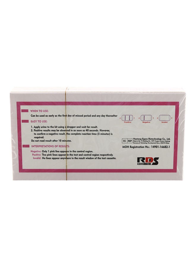 NOVAMED - One Step Pregnancy (HCG) Test Kit - Image 1