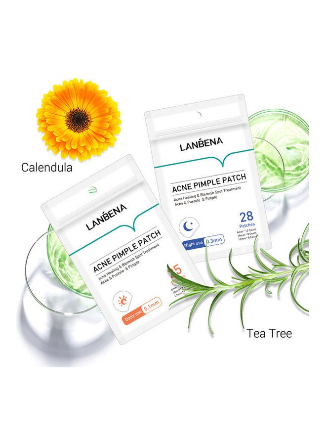 LANBENA 53-Piece Acne Pimple Patch Set White - Image 3