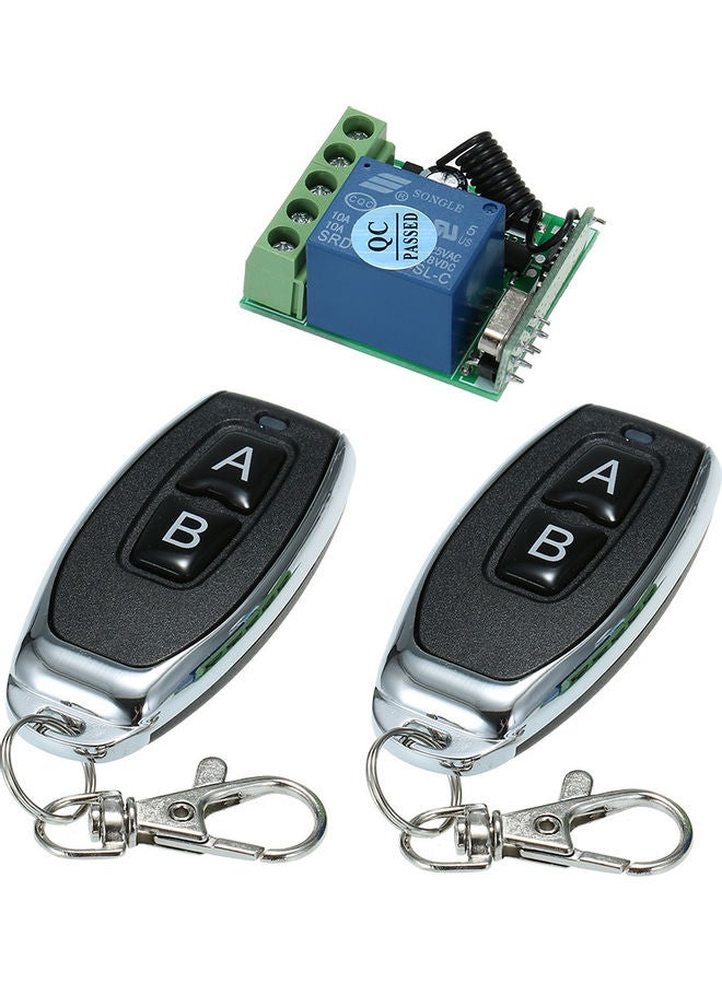 وحدة استقبال لاسلكي شامل، يعمل بجهاز تحكم عن بعد مع قفل إلكتروني لجهاز إرسال الترددات الراديوية ألوان متعددة - Image 3