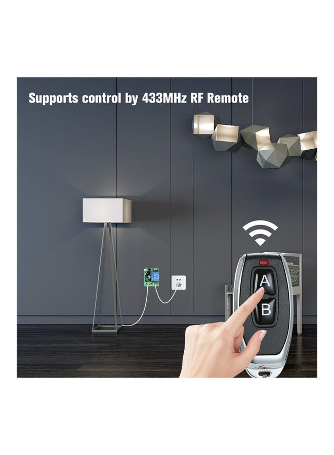 وحدة استقبال لاسلكي شامل، يعمل بجهاز تحكم عن بعد مع قفل إلكتروني لجهاز إرسال الترددات الراديوية ألوان متعددة - Image 5