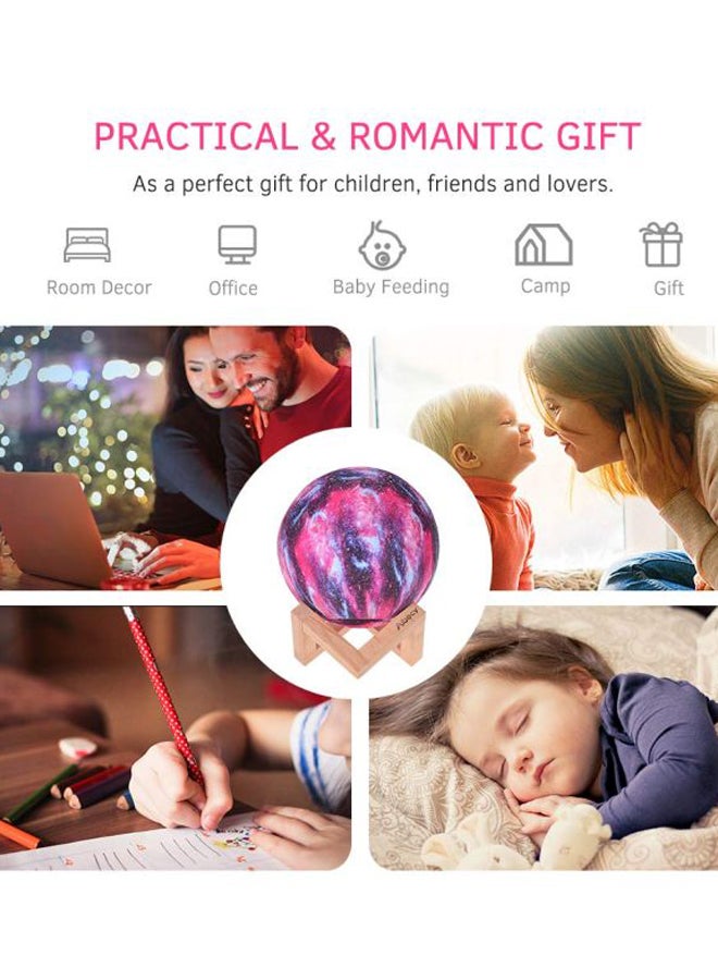 Aibecy 16 Glowing Colors 3D Printed Large Lunar Lamp Multicolour - Image 4